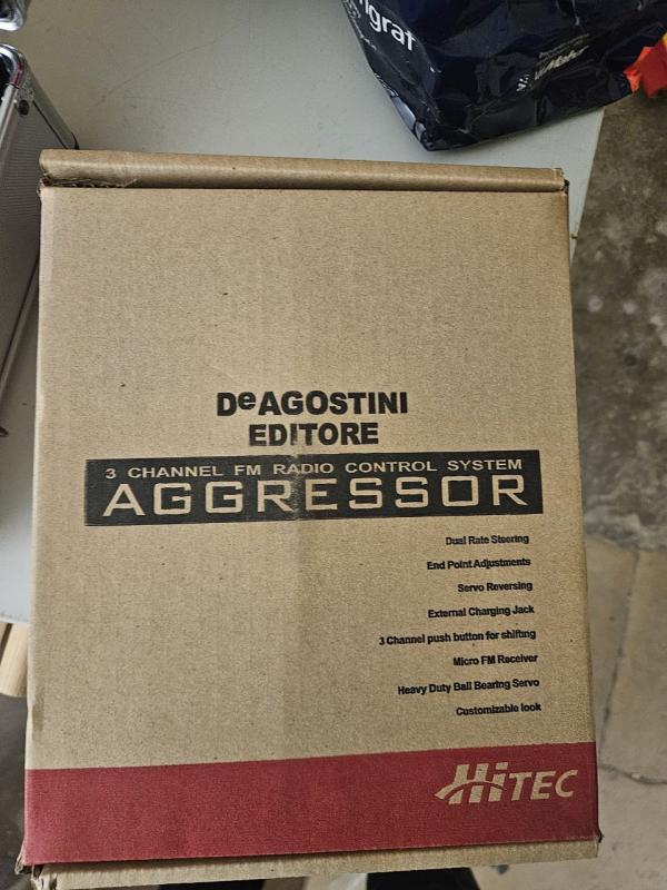 Radiocomando 3ch Hitec Aggressor 40mhz