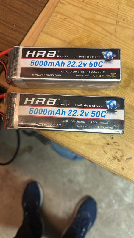 Batterie HRB 5000 6S 50C