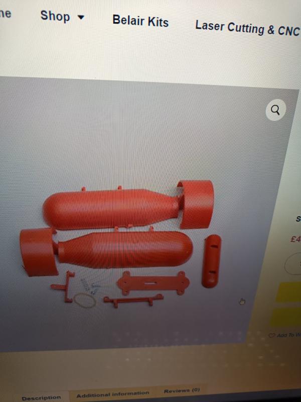 Accessorio completo di sgancio