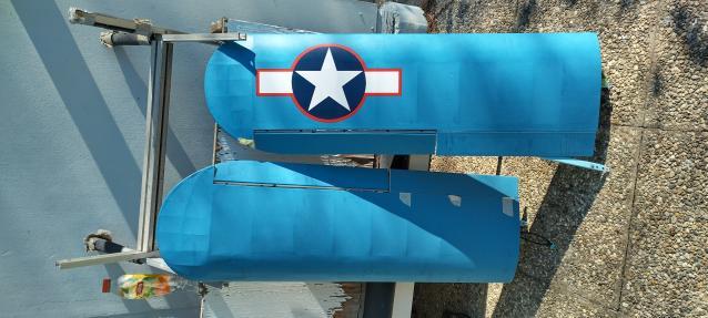 Piper cub Navy Phoenix Model