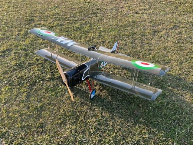 Biplano WW1 ala 1450mm