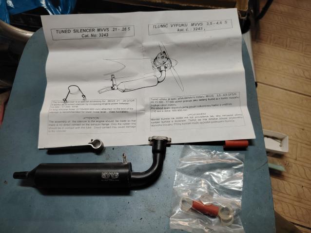 Marmitta x motori MVVS .21.28 Nuova + scatola Originale