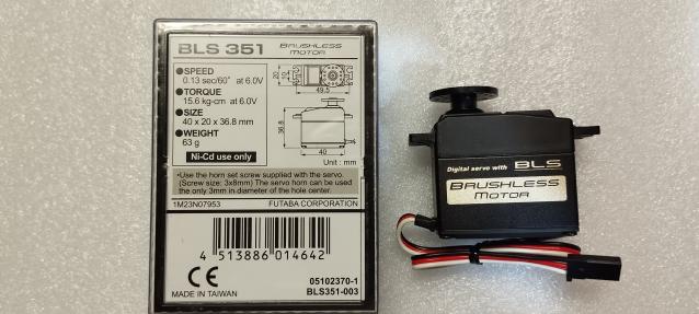 Servocomandi digitali Futaba  NUOVI mai usati.