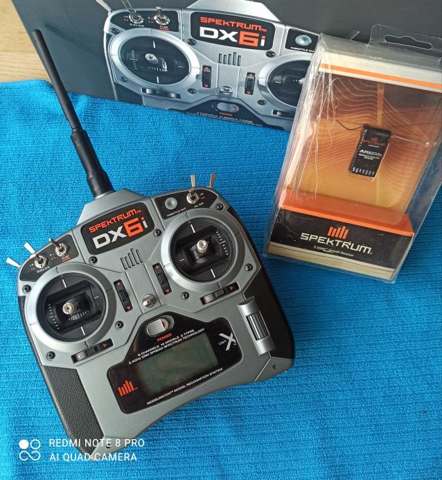 spektrum DX6 i nuova con ricevente