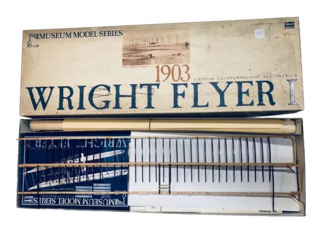 Hasegawa Wright Flyer I - The First Flyght 1903 - scala 1:16 kit - Museum Model