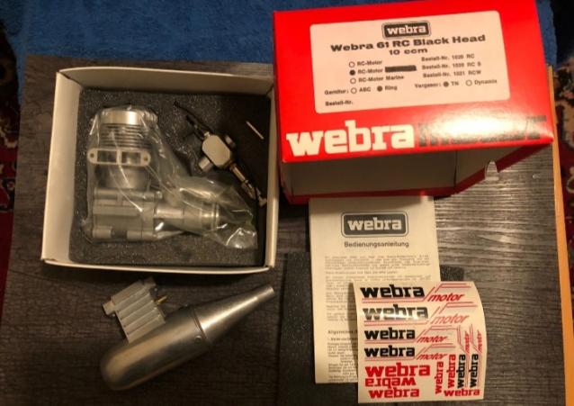 Webra 60 10cc nuovo