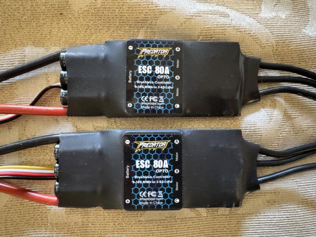 2 Ventole NUOVE FMS 70mm motori e esc