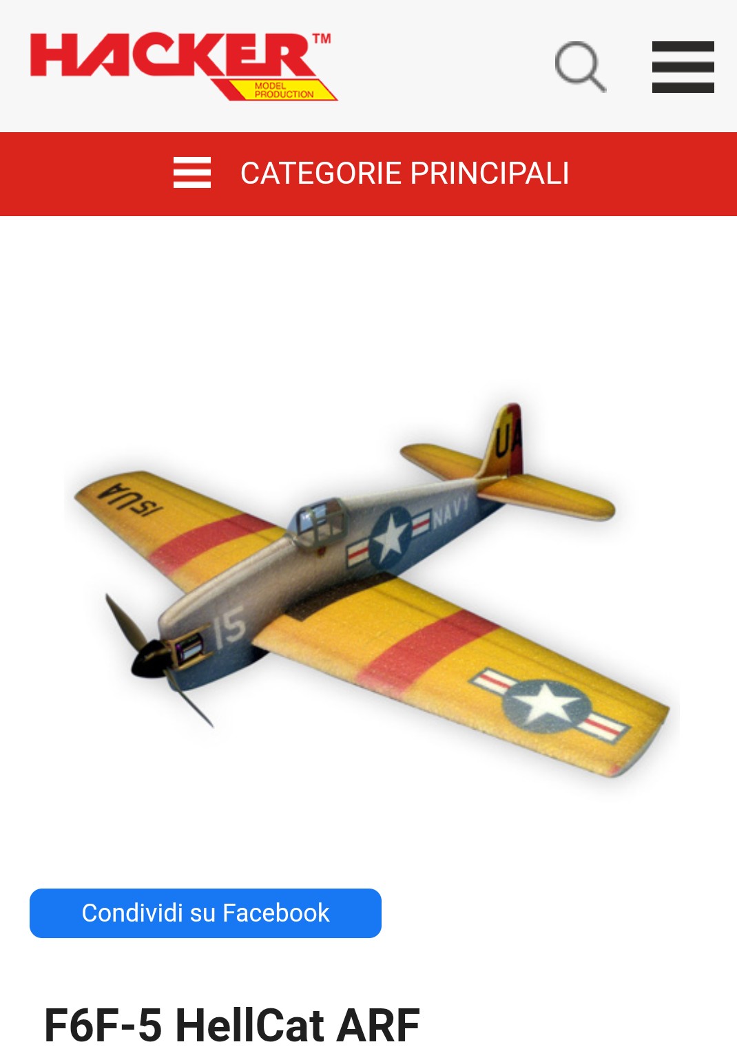 F6F Hellcat hacker models 