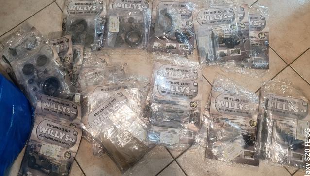 COSTRUISCI LA JEEP WILLYS MB TUTTI 120 FASCICOLI SIGILLATI CENTAURIA