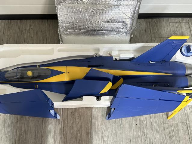 Freewing F/A-18C Hornet Blue Angels High Performance 90mm EDF Jet