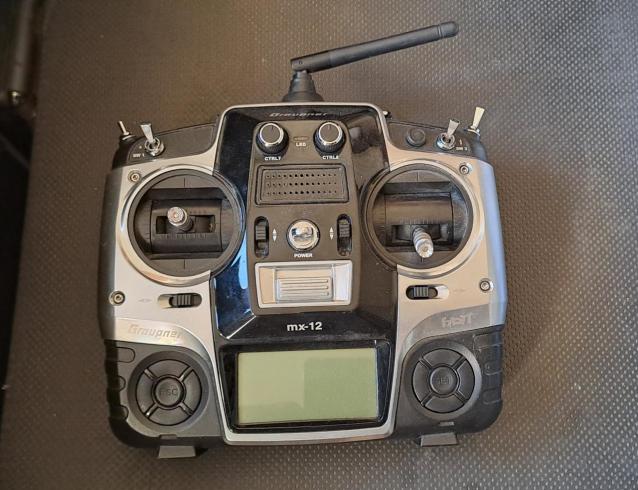 Radiocomando mx12 graupner hott