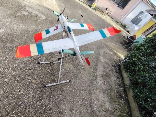 Aeromodello Canard Experimental motore OPS 40 (6,5cc) 