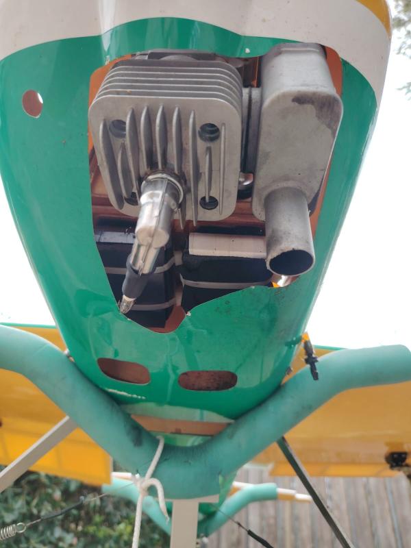 Aeromodello Sbach-342  -Slip Stream-  + DLE 30cc