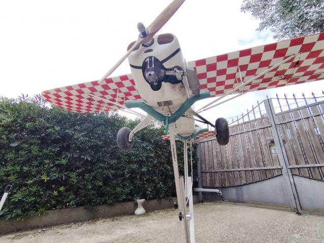 Aeromodello Taylor Craft -Hangar9- + motore OS GF-40 -4 tempi- benzina