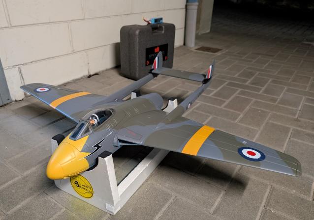 Durafly (Eflite FMS) DH100 Vampire V3 PNP EDF