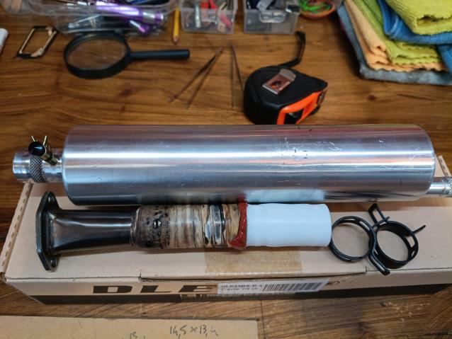 Vendo collettore+canister dle35 ra