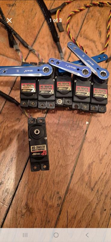 Servi hitec 5x 35kg + 1x 25kg HV