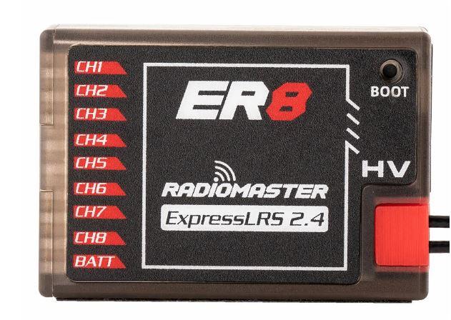 Radiomaster ER8 2.4GHz 8CH ExpressLRS + GPS