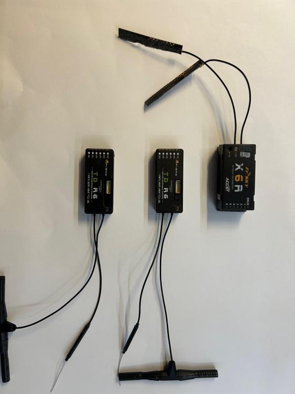 Riceventi FRSKY TD 6 e X6R