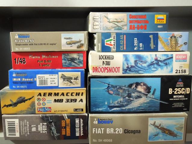 Vendo kit aerei scala 1/48
