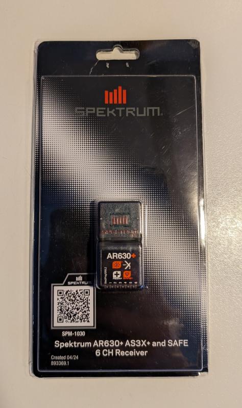 Spektrum AR630+ ricevente (AS3x+ e SAFE Eflite)