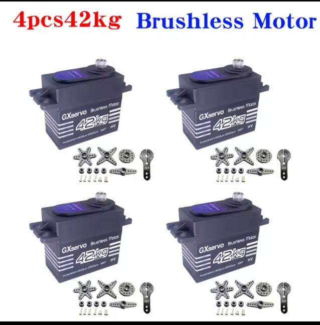 4PZ. Servi GXservo HV da 42KG Brushless NUOVI Euro 100 spedizione compresa 