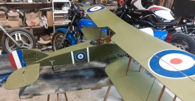 Bristol F.2 fighter della flair a.a 2m con saito 82 4t 