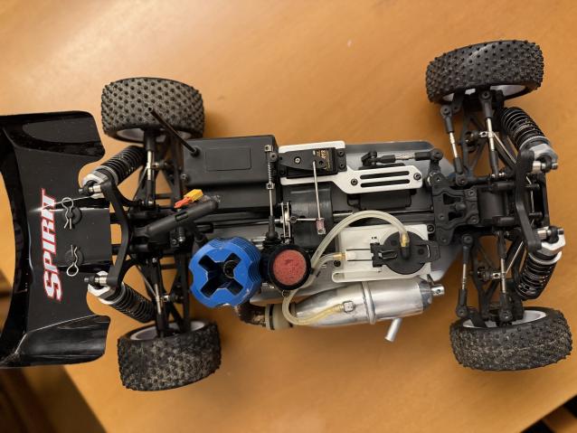 Auto radiocomandata a scoppio VRX Spirit N2