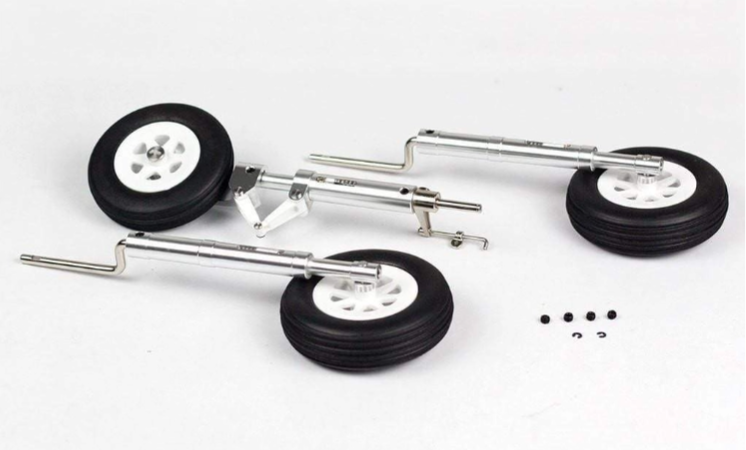 Flightline Freewing P-38 Set completo di ammortizzatori e pneumatici