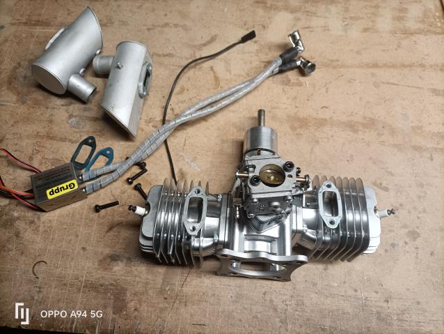 DLE 111  Nuovo solo rodaggio