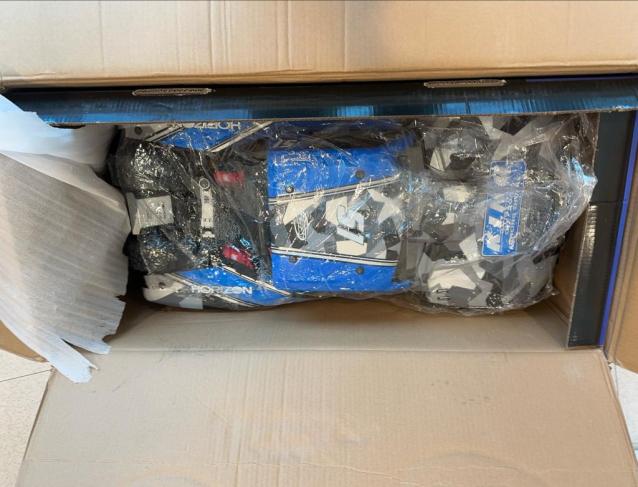 Vendo Horizon 1/6 Super Baja Rey King Shocks 8S 4X4 RTR Brushless Desert Truck, Blue (nuova)