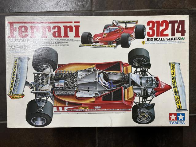 Kit Ferrari 312 T4 scala 1:12 Tamiya