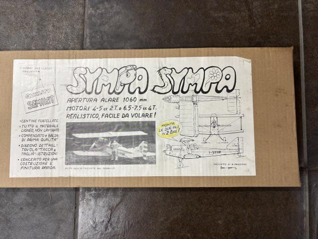 Kit Aereo Biplano Sympa Sympa