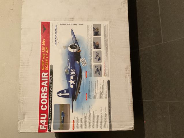 Phoenix F4U Corsair 30cc