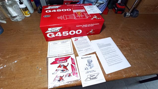 Vendo motore Super Tigre G4500