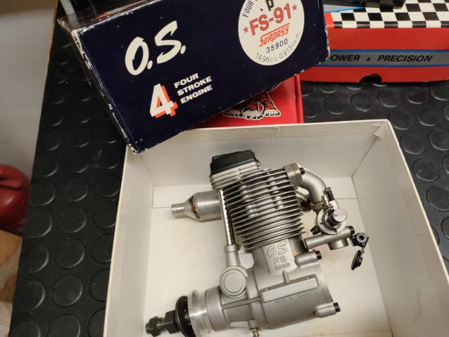 Vendo motore OS 91 4T Surpass usato - � 200,00 + Spese postali