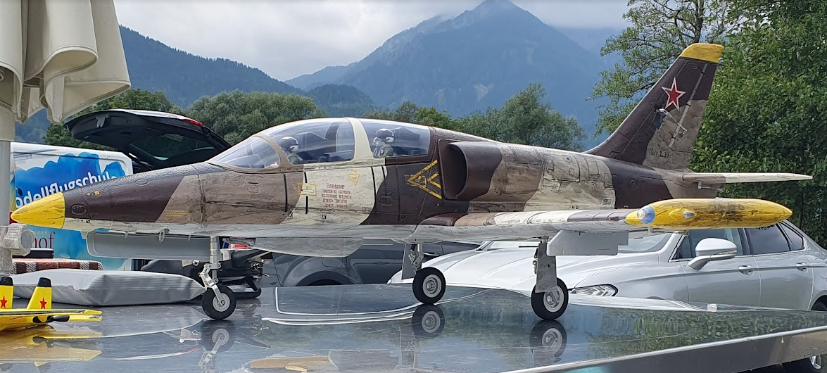 Freeing L39 Albatros solo aereo sena ventola ed esc