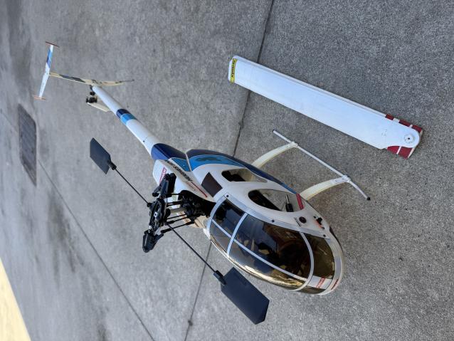 Raro Elicottero RC Vintage Kyosho Concept 30 DX