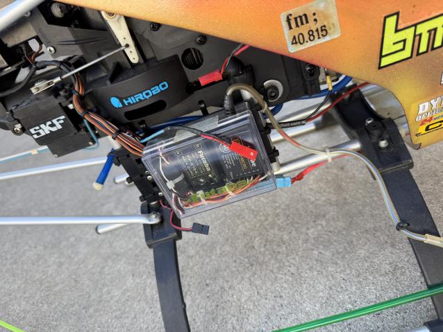 Hirobo Eagle F3C Vintage - Elicottero a scoppio da competizione