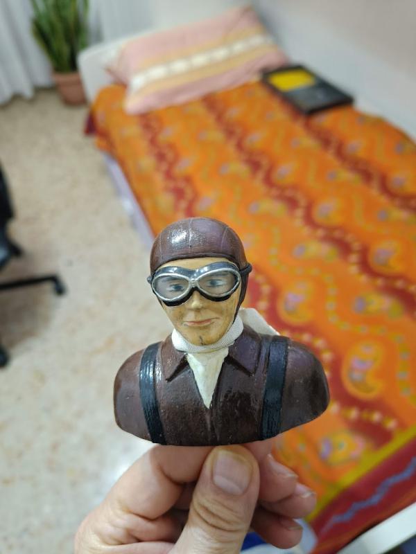 pilotino scala 1/6 con occhiali