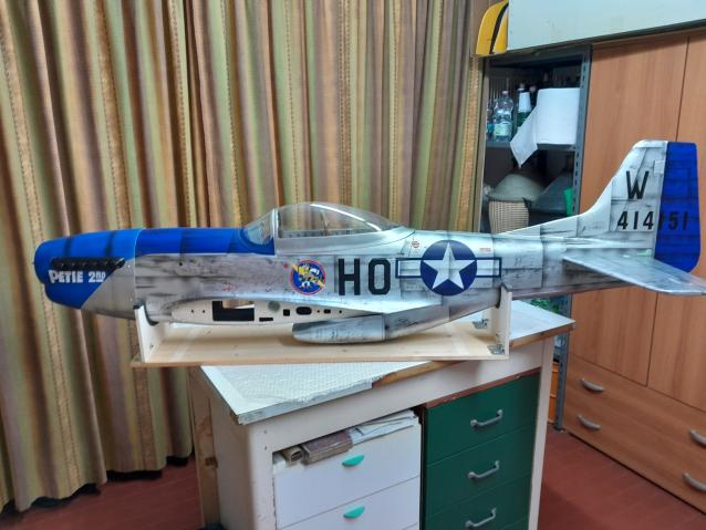 Mustang P51 60cc Phoenix model