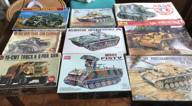 Vendesi Modellini militari scala 1/35 per cambio tipologia modellistica
