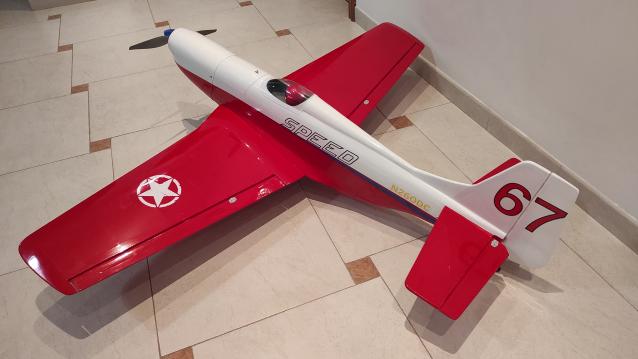 Phoenix Strega MK2/P51 Mustang NUOVO completo pronto al volo  a Euro 200