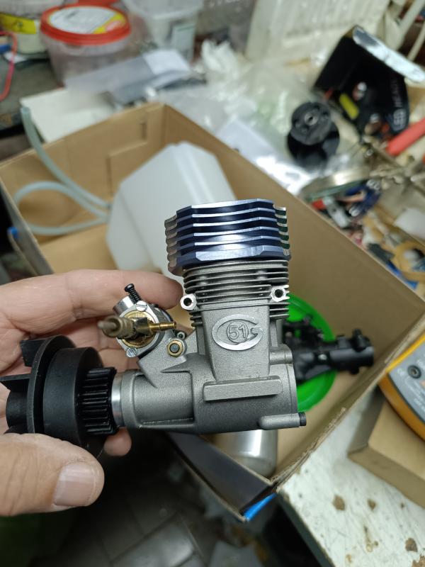 Motore per elicottero Super Tigre G51 nuovo