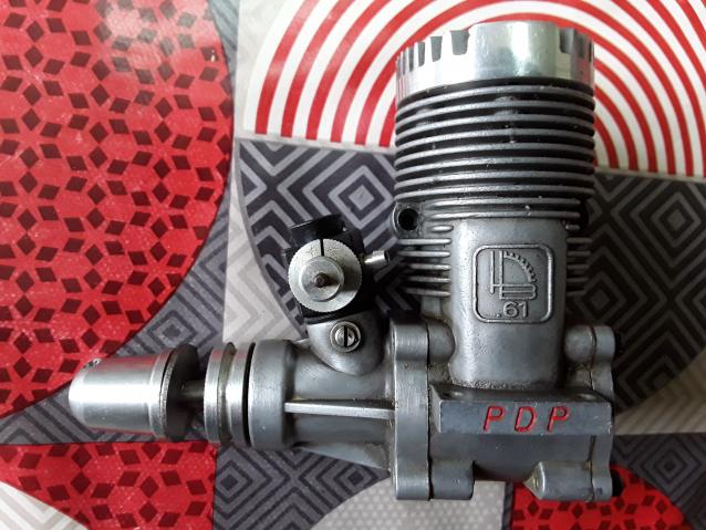 Motore HB .61 (10cc) PDP mai montato, rodato al banco