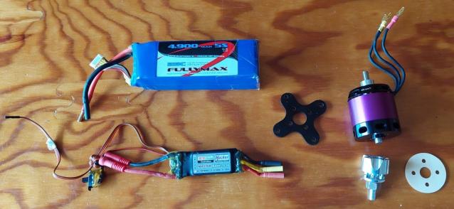 Motore - regolatore Hacker batteria