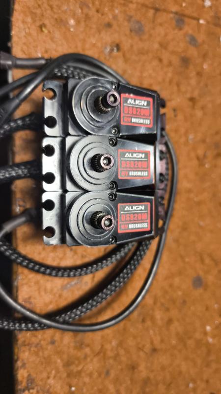 3x Align DS820M High Voltage Brushless Servo HSD82001 Bulk packaging
