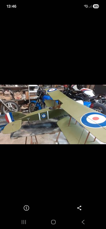 Bristol  fb2 figter della flair ,a,a 2m motore salto 82