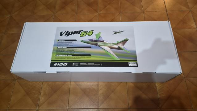 Aereomodello EDF Jet H-King Viper 64