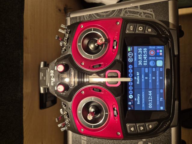 Radiocomando Graupner MZ-32 + 2 riceventi GR-16
